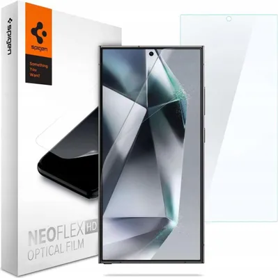 Produktbild von Spigen Neo Flex HD, Samsung, Galaxy S24 Ultra (2024), Staubresistent, Kratzresistent, Transparent, 2 Stück(e)