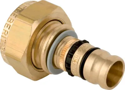 Produktbild von Geberit GE Mepla Übergang RG, mit Überwurfmutter, d20mm x G3/4, 1 Stk.