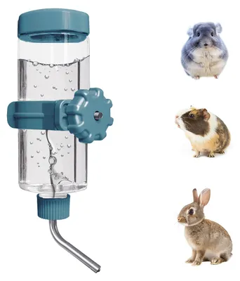 Productafbeelding van LOS ANDES drinkfles voor hamsters, 500 ml, geschikt voor kleine huisdieren, voorkomt waterverlies