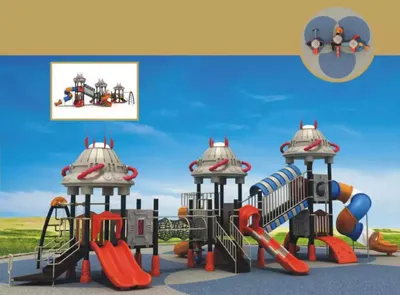 Produktbild von Spielplatz Plätze Robotern Turm Rutsche Outdoor Freizeit Maßfertigung