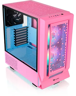 Zdjęcie produktu dla Thermaltake Ceres 350 MX, Midi Tower, PC, Różowy, ATX, EATX, micro ATX, Mini-ITX, SPCC, Wielo