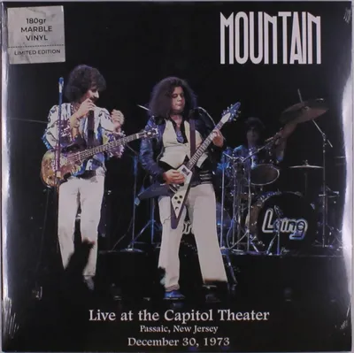 Obrázok produktu pre Mountain: Live At The Capitol Theater 1973 (180g) (Limited Edition) (Marbled Vinyl)