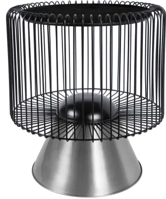 Produktbild von Beistelltisch Natassia 100 Schwarz / Silber