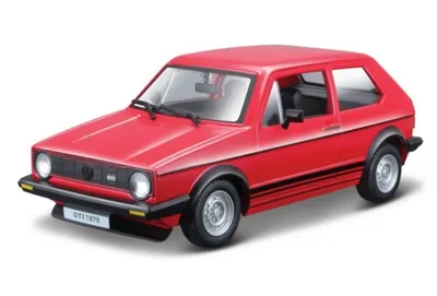 Obrázek produktu pro Bburago 1:24 Plus Volkswagen Golf MK1 GTI červený