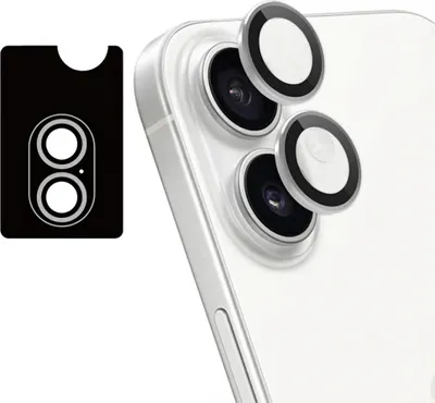 Image de imoshion 2 Pack Camera lens protector voor de Apple iPhone 17 / 16 / 16 Plus - Wit