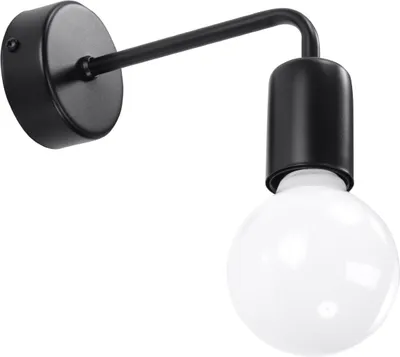Image de KINKIET ORALIA 1 Applique murale Noir E27 de LUMILO