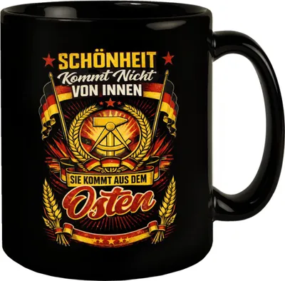 Produktbild von DDR - Schönheit kommt aus dem Osten Tasse