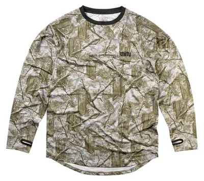 Imagen del producto de Camiseta de manga larga THIRTYTWO Ridelite, color arena, talla XL