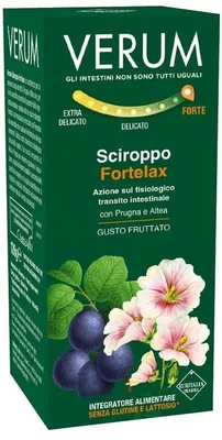 Immagine prodotto di Verum Fortelax Sciroppo Fruttato 126 G New