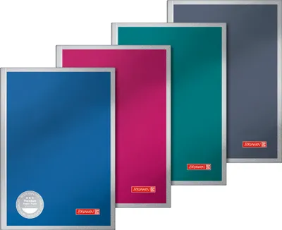 Produktbild von BRUNNEN 105598003 Notizbuch Metallic A5 unliniert