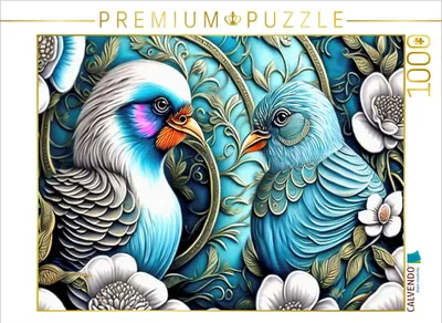 Produktbild von CALVENDO Puzzle Balzgespräche | 1000 Teile Lege-Größe 64x48cm Foto-Puzzle für glückliche Stunden