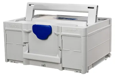Produktbild von Kreg Systainer SYS³ M187 Werkzeug Koffer 396 x 296 x 187 mm + Einlage ( KPHA-SYS ) für KPHJ520/720 Taschenlochbohrschablone