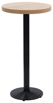 Obrázek produktu pro vidaXL Rám stolu Bistro černý Ø43x107 cm litina