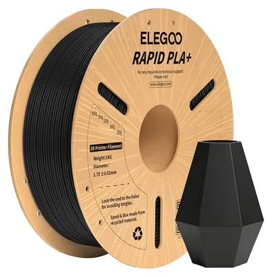 Produktbild von ELEGOO Rapid PLA+ Filament (Schwarz)