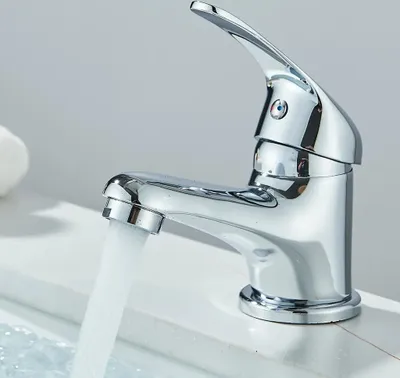Produktbild von Waschtisch Armatur Einhebelmischer Wasserhahn Bad Waschbecken Badarmatur Chrom