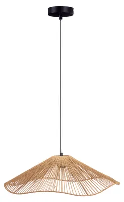 Zdjęcie produktu dla Lampa sufitowa VELTO pleciony klosz, 55 cm