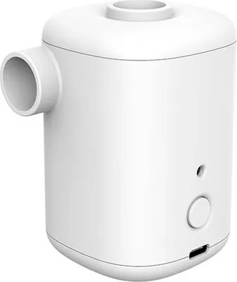 Produktbild von Tragbare Luftpumpe Mini Luftkompressor 300L / min Schnelles Aufblasen 3000mAh für Luftmatratze Poolspielzeug Weiß