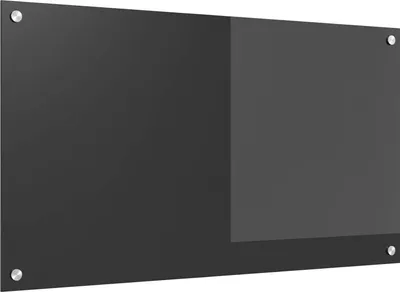 Productafbeelding van Keukenachterwand Donkergrijs 90 x 50 cm gehard glas