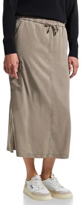 Produktbild von Street One Damen Cargo Rock im Washed-Look