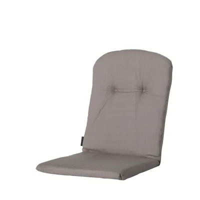 Produktbild von Madison Tuinstoelkussen Kuip hoch 45x96 cm in Taupe – Wasserabweisend, Kissen für Gartenmöbel, bequem und pflegeleicht