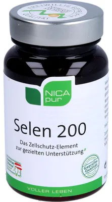Immagine prodotto di NICApur Selenio 200 capsule, 60 capsule
