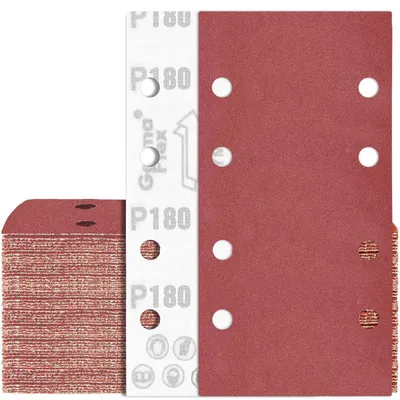 Zdjęcie produktu dla Szlifierka oscylacyjna, papier ścierny, 80 sztuk