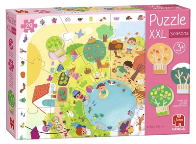 Produktbild von GOULA - XXL-Puzzle Jahreszeiten