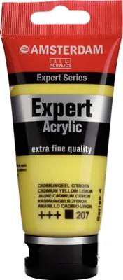 Zdjęcie produktu dla Amsterdam Expert Series Acrylic Paint Tube 75 ml Cadmium Yellow Lemon 207