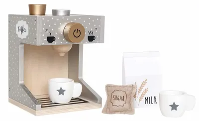Productafbeelding van JaBaDaBaDo koffiemachine, speelgoed koffiemachine, keuken en eten, voor jongens/meisjes, vanaf 3 jaar