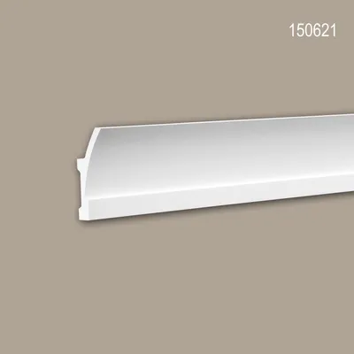 Produktbild von PROFHOME 150621 Eckleiste Zierleiste für indirekte Beleuchtung Stuckleiste 2 m