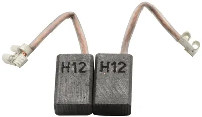 Image de Brosses en charbon pour Spit Hammer 351 - 6,4x10x15,5mm - Remplace 618690