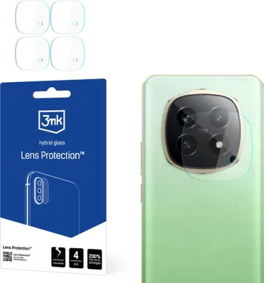 Produktbild von 3mk Hybridglas Lens Protection für Realme P2 ProKamera Objektiv Kameralinse  0,16mm 6H (4 Stück)