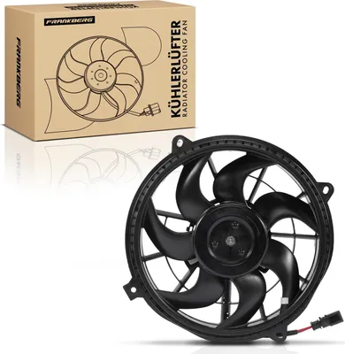 Immagine prodotto di Frankberg 1x radiatore motore ventola singola con telaio ventola radiatore VW Sharan 7M Seat Alhambra 1.8L-2.8L