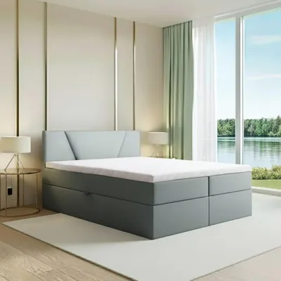 Produktbild von Best For Home Jubilee Bonell Box Spring Bed with Topper (140 x 200 cm, Trinity 21)