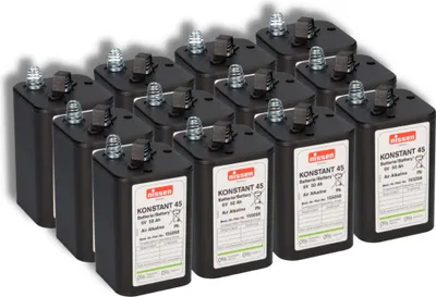 Produktbild von 12x Nissen 4R25 Konstant 45 - 6V / 45-50Ah Luftsauerstoff - ohne Quecksilber und Cadmium