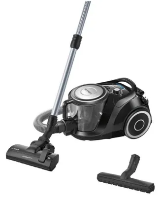 Productafbeelding van Bosch BGS41SIL66, 550 W, Cilindervormig, Droog, Zonder zak, 2,4 liter, HEPA-filter