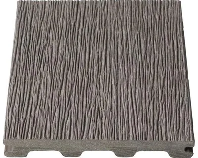 Produktbild von Handmuster zu Konsta WPC Terrassendiele Nativo Eiche hellgrau Usedwood Vollprofil 3000 x 142 x 22,5 mm