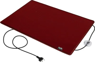 Produktbild von Heizteppich Teppichheizung Fußwärmer rot Infrarot elektrische Heizmatte Wärmematte 17/5 Fashion Red