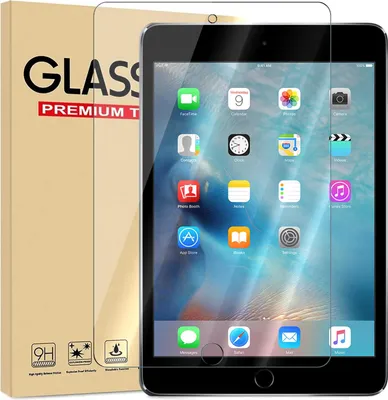 Produktbild von Panzer Folie für Apple iPad 5 / 6 (2017 / 2018) 9.7 Zoll Echt Glas Displayschutzfolie Transparent Glasfolie 9H Härtegrad Schutzglasfolie