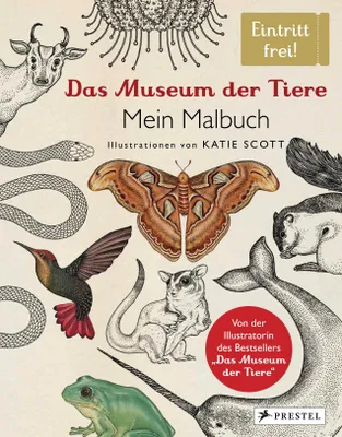 Produktbild von Das Museum der Tiere. Mein Malbuch