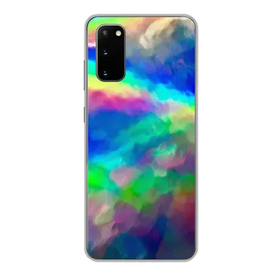Produktbild von MuchoWow® Handyhülle Schutzhülle Hülle für Samsung Galaxy S20 Aquarell - Kunst - Psychedelisch Silikon Softcase Handy Hülle - Bild