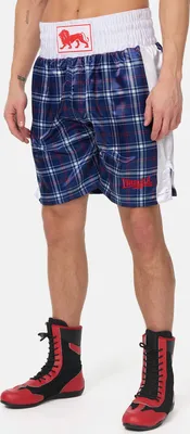 Obrázok produktu pre Pánske boxerské šortky SPAXTON Navy/Red/White XL Lonsdale