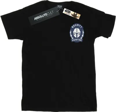 Produktbild von Star Wars - "The Mandalorian Bounty Hunter" T-Shirt für Herren BI47070 (XL) (Schwarz)