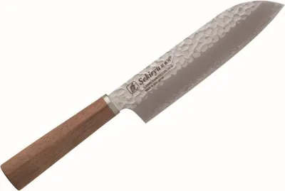 Productafbeelding van SekiRyu Nóż Kashi Santoku SRVGH100W