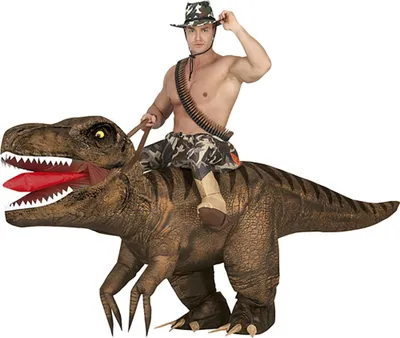 Produktbild von Guirca Aufblasbares Dinosaurierkostüm Für Jungen 7-9 Years 7-9 Years
