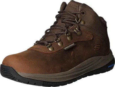 Image de Skechers Slip-Ins Waterproof Relaxed Fit  Veterschoenen Hoog - Cognac - Maat 45