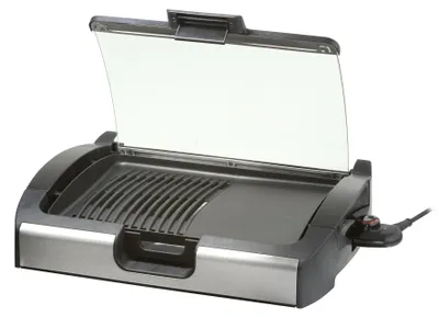 Produktbild von Steba VG 200 BBQ Tischgrill 2200W Grillfl.40x29cm Glasdeckel