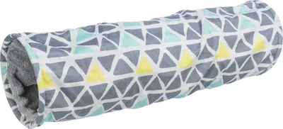 Produktbild von TRIXIE Kuscheltunnel Sunny - bunt/grau - ø 19 × 70 cm