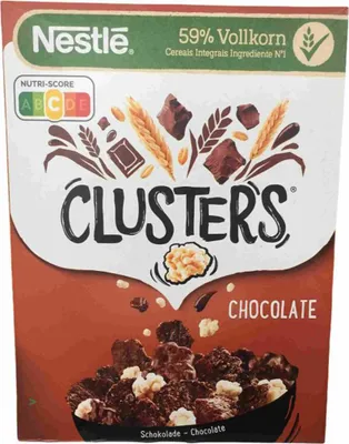 Obrázek produktu pro Nestlé Clusters Čokoláda s mandlemi a praženými cereáliemi 330g
