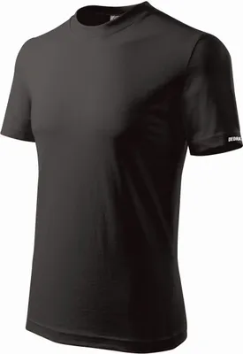 Produktbild von Herren-T-Shirt Größe M, schwarz, 100% Baumwolle